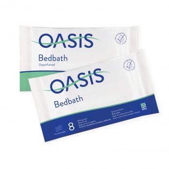 OASIS® BED BATH myjki do bezwodnego mycia ciała - „ściereczki”