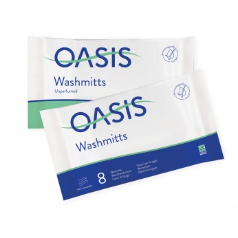 OASIS® Washmitt myjki do bezwodnego mycia ciała - „rękawice”