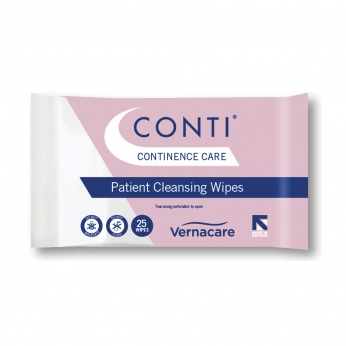 CONTI® Continence Care  chusteczki nawilżone oczyszczające  dla osób z ikontynencją
