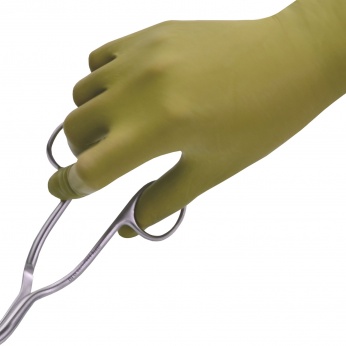 RADIAXON - rękawice chirurgiczne lateksowe chroniące przed promieniowaniem RTG, bezpudrowe